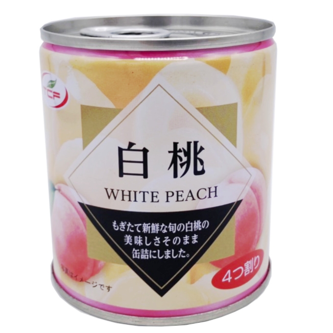 白桃 缶詰 5号 4つ割り