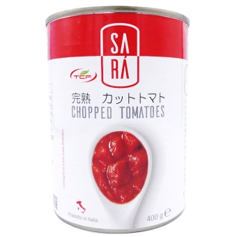 完熟カットトマト　4号缶　ＥＯ缶