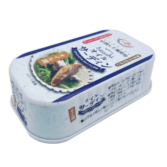 オイルサーディン 缶詰 (100g)