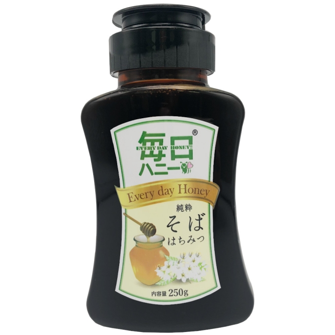 純粋そばはちみつ 250g 天長食品工業株式会社 漬物製造 食品販売 愛知県稲沢市