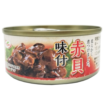 赤貝味付 缶詰 (100g)