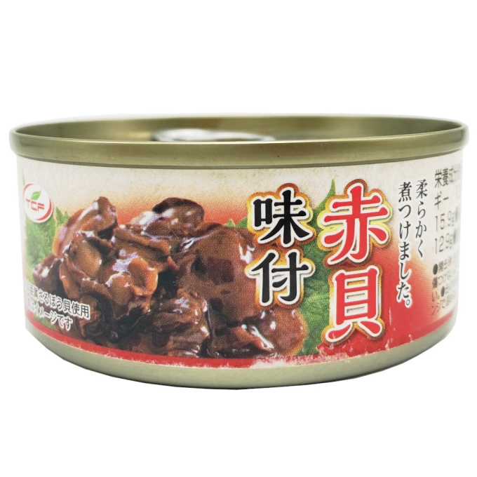 赤貝味付 缶詰 (100g)