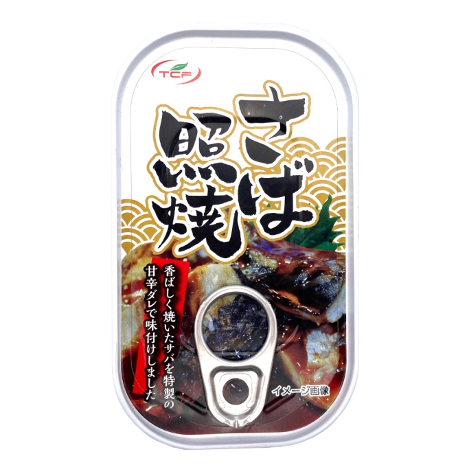 さば照焼 缶詰 (100g)
