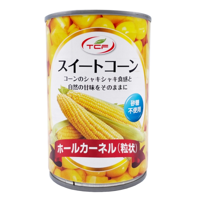 スイートコーン缶詰 (420g) ホールカーネル (粒状)