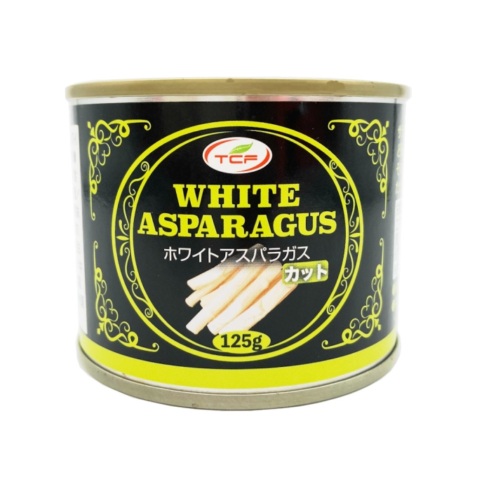 ホワイトアスパラガス カット 缶詰 (125g)