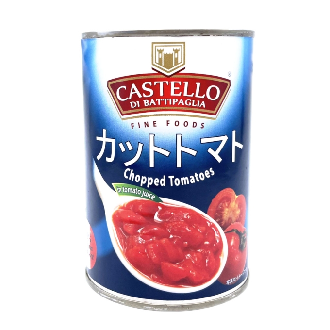 CASTELLO カットトマト 缶詰 4号