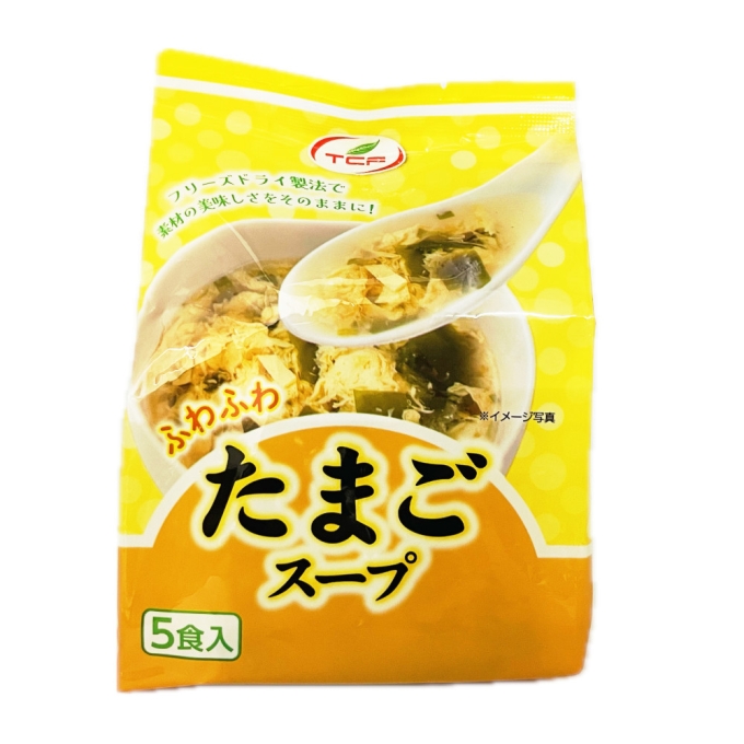 ふわふわたまごスープ