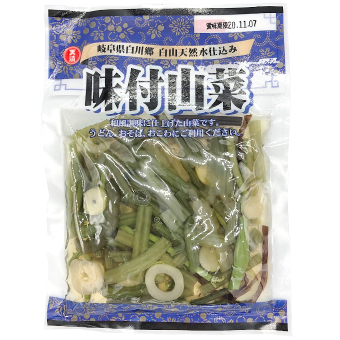 味付山菜 (85g) | 天長食品工業株式会社（漬物製造 食品販売 愛知県