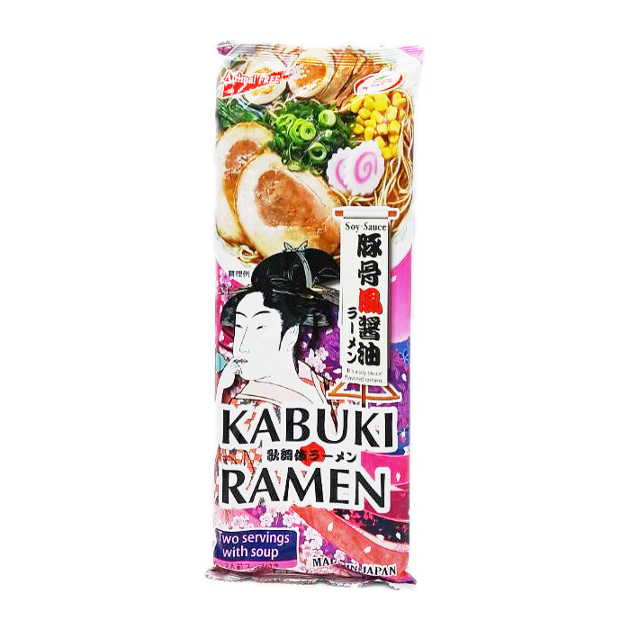 アニマルフリ―歌舞伎ラーメン豚骨風醤油 | 天長食品工業株式会社
