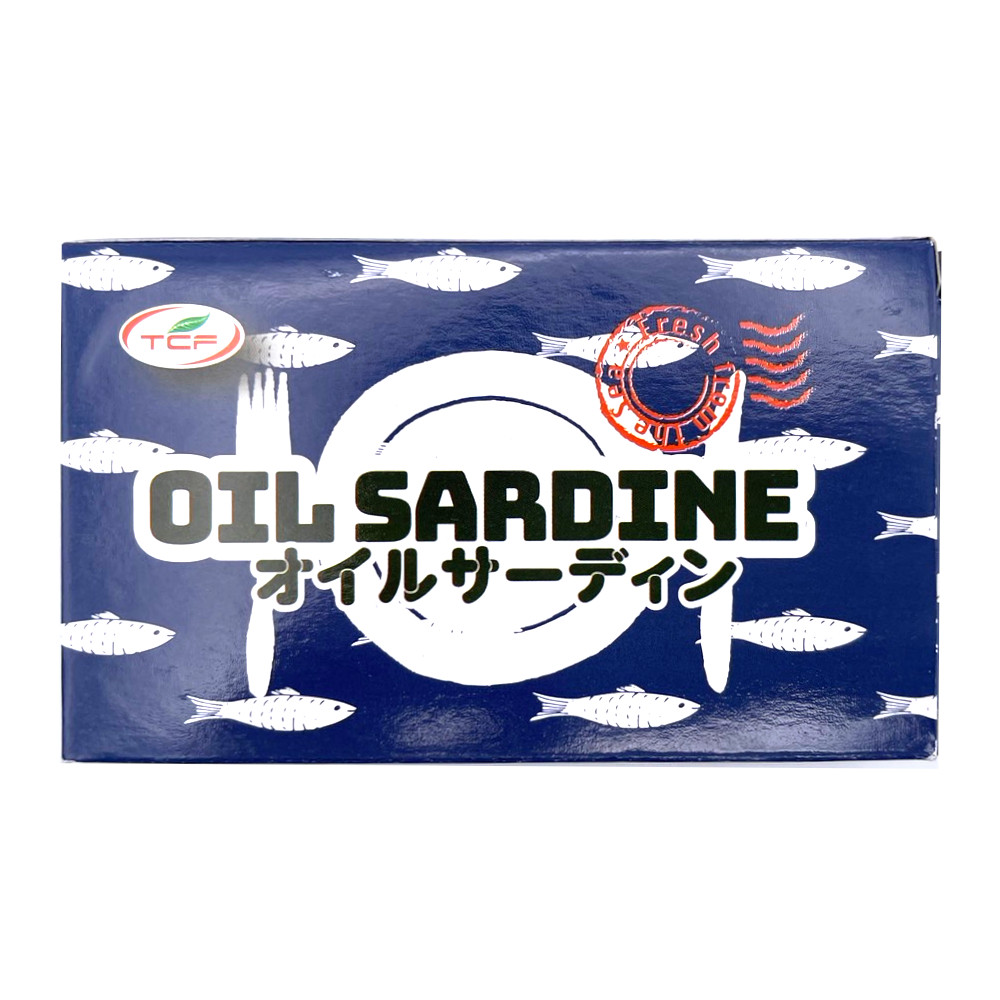 オイルサーディン 缶詰 (125g) | 天長食品工業株式会社（漬物製造 食品