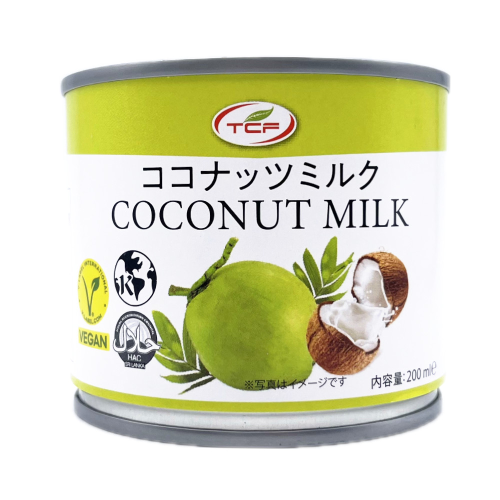ココナッツミルク 缶詰 (200ml) | 天長食品工業株式会社（漬物製造